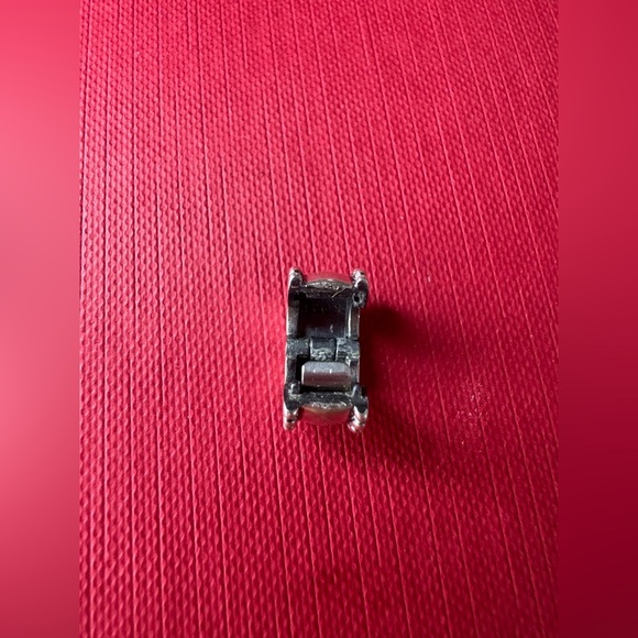 Pandora Silver Round Beaded Clip Charm - Picture 3 of 3